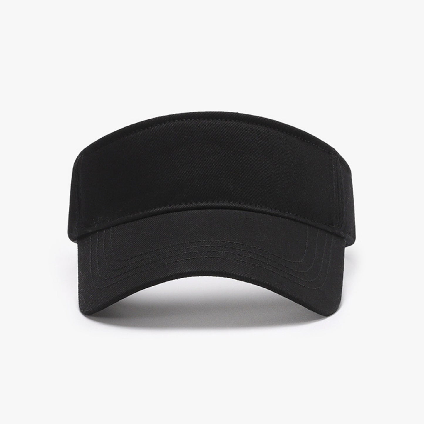 Classic Visor Hat with Curved Brim Lightweight Adjustable Headwear