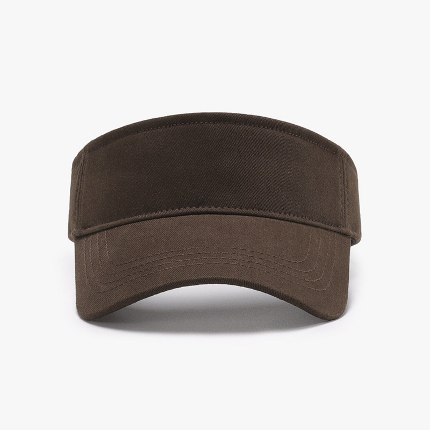 Classic Visor Hat with Curved Brim Lightweight Adjustable Headwear
