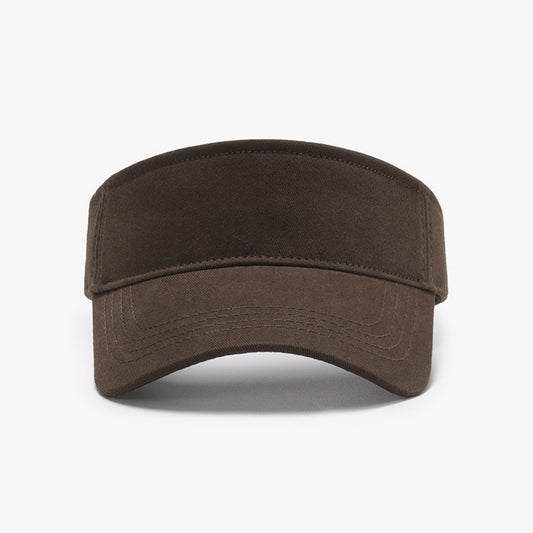 Classic Visor Hat with Curved Brim Lightweight Adjustable Headwear