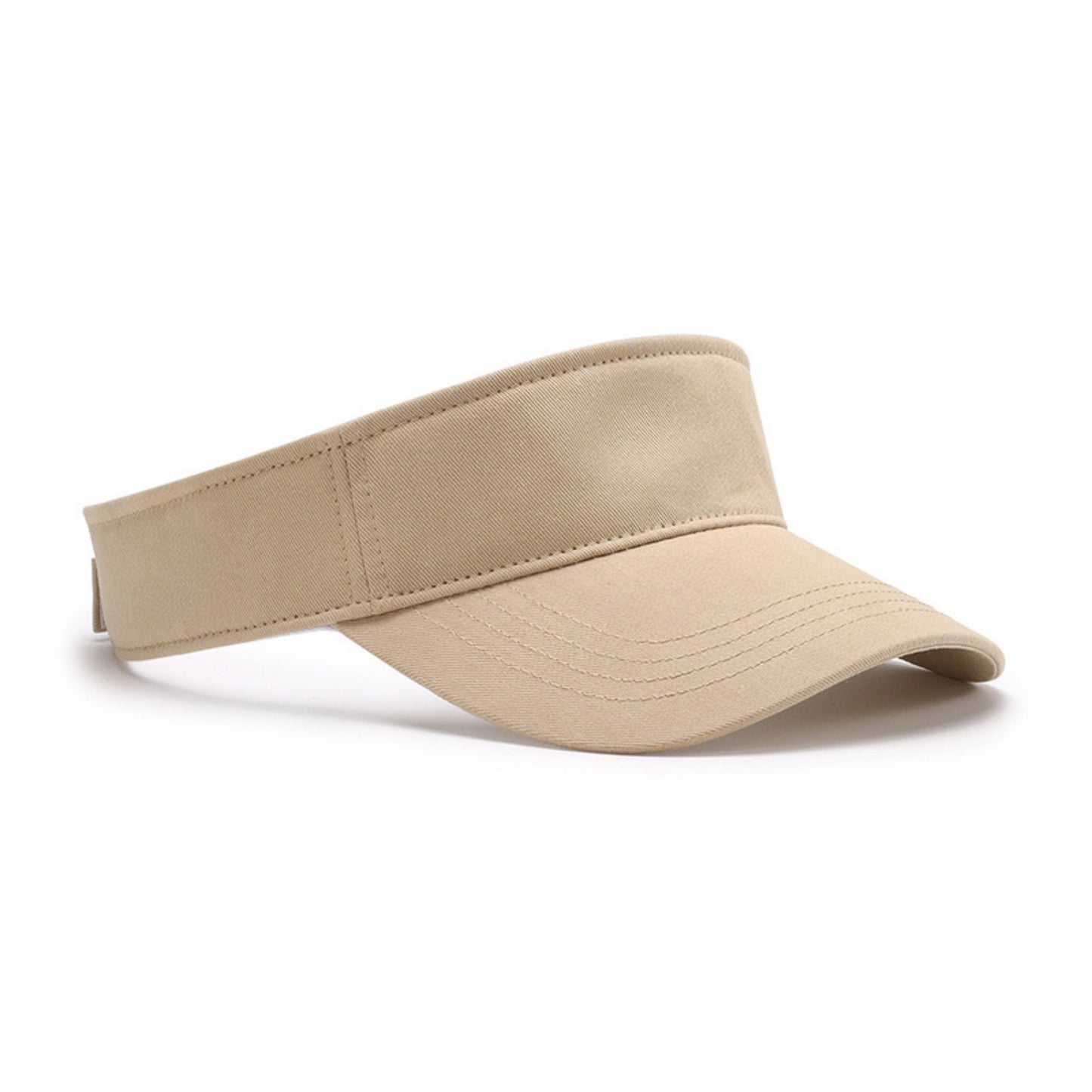 Classic Visor Hat with Curved Brim Lightweight Adjustable Headwear