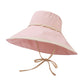 Wide Brim Soft Sun Hat with Tie Strap Lightweight Casual Headwear