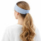 Wide Stretch Sports Headband Soft Elastic Fabric Comfortable Secure Fit Hair Accessory