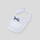 Denim Visor Hat with Curved Brim Adjustable Back Bow Accent Casual Headwear