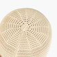 Wide Brim Sun Hat with Breathable Weave and Bow Detail