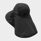 Wide Brim Sun Hat with Neck Flap UV Protection Lightweight Breathable Outdoor Hat