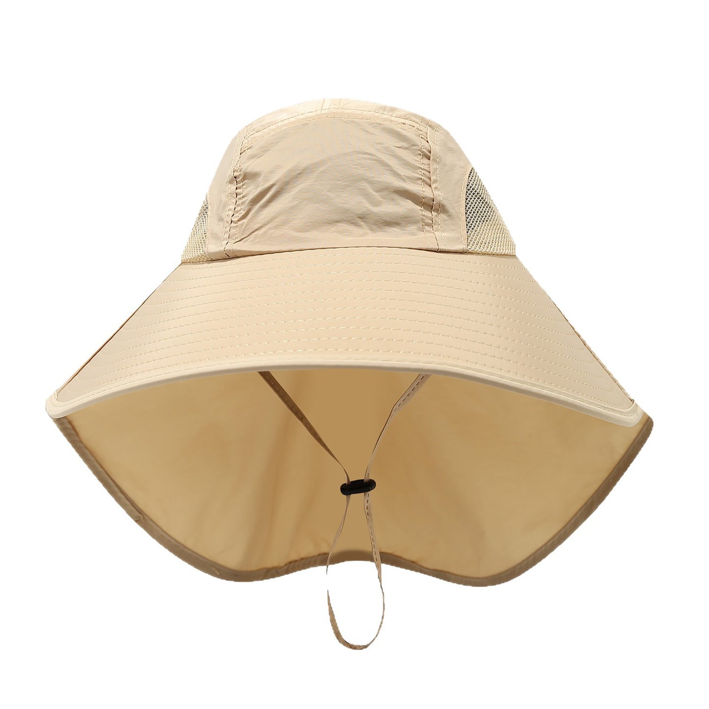 Wide Brim Sun Hat with Neck Flap UV Protection Lightweight Breathable Outdoor Hat