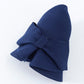 Wide Brim Straw Sun Hat with Oversized Bow Detail and Adjustable Inner Band