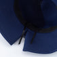 Wide Brim Straw Sun Hat with Oversized Bow Detail and Adjustable Inner Band