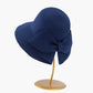 Wide Brim Straw Sun Hat with Oversized Bow Detail and Adjustable Inner Band