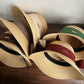Straw Sun Hat with Fabric Bow Detail Lightweight Summer Hat