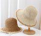 Packable Straw Sun Hat Breathable Summer Beach Travel Hat