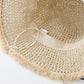 Packable Straw Sun Hat Breathable Summer Beach Travel Hat