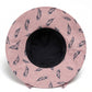 Wide Brim Feather Print Sun Hat Summer Outdoor Travel Hat