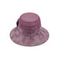 Wide Brim Floral Mesh Sun Hat Elegant Summer Dressy Garden Party Hat
