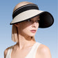 Sun Visor Hat Lightweight Foldable Outdoor Beach Travel Sun Hat