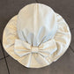 Sun Hat with Large Bow Lightweight Summer Bucket Hat Outdoor Travel Hat