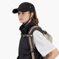 Outdoor Baseball Cap with Hidden Chin Strap Breathable Sports Hiking Sun Hat Adjustable Fit