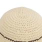 Straw Bucket Hat Breathable Woven Sun Hat Lightweight Packable Summer Beach Hat