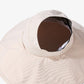 Wide Brim Sun Hat with Floral Lining Ponytail Opening Lightweight Packable Beach Hat