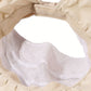 Wide Brim Sun Hat Breathable Summer Beach Hat with Bow Detail and Ponytail Opening
