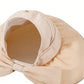 Wide Brim Sun Hat Breathable Summer Beach Hat with Bow Detail and Ponytail Opening