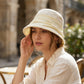 Bucket Hat Soft Breathable Fabric Summer Casual Sun Hat for Travel Outdoor Beach Wear
