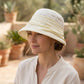 Bucket Hat Soft Breathable Fabric Summer Casual Sun Hat for Travel Outdoor Beach Wear