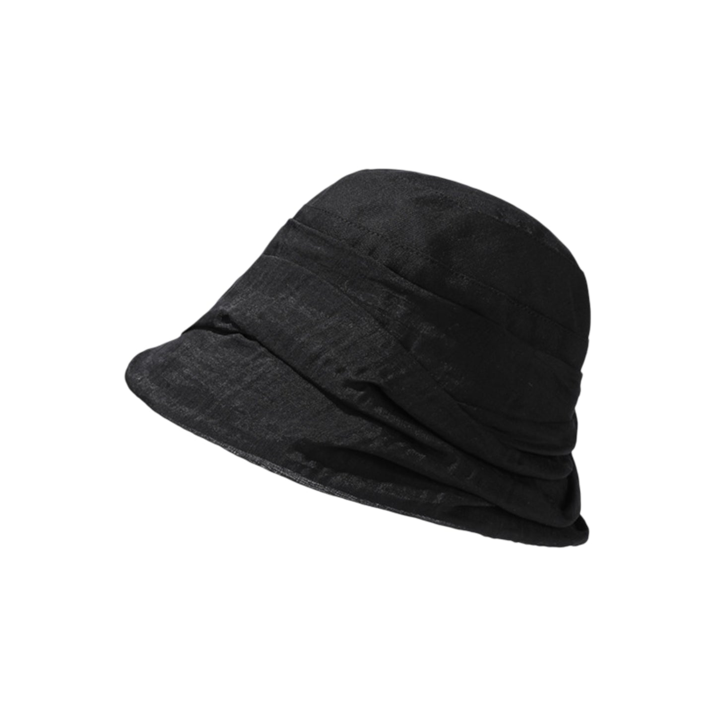 Bucket Hat Soft Breathable Fabric Summer Casual Sun Hat for Travel Outdoor Beach Wear