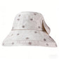 Printed Bucket Hat Breathable Sun Hat with Foldable Brim Casual Outdoor Travel Beach Hat