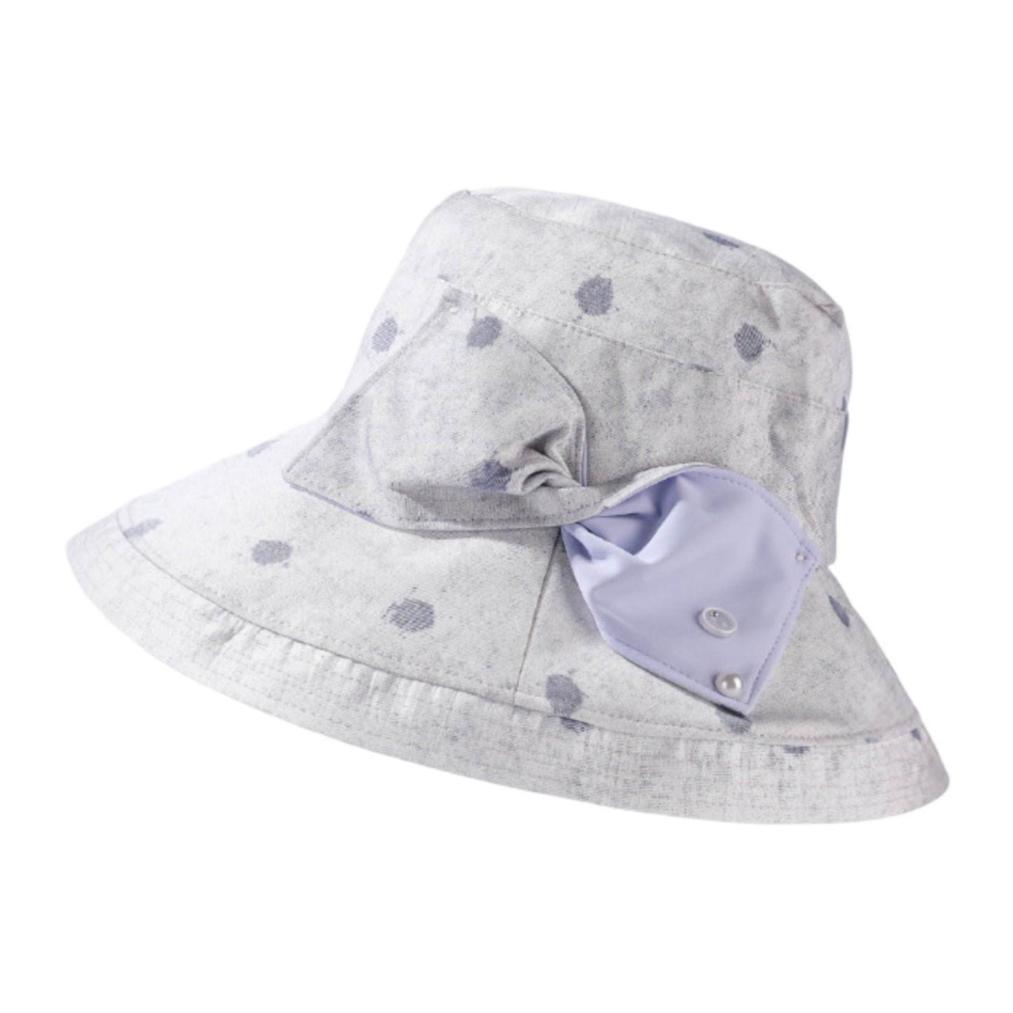 Printed Bucket Hat Breathable Sun Hat with Foldable Brim Casual Outdoor Travel Beach Hat