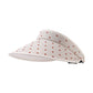 Sun Visor Hat Lightweight Breathable Wide Brim Open Top Summer Travel Beach Hat