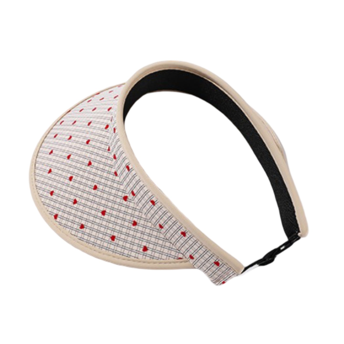 Sun Visor Hat Lightweight Breathable Wide Brim Open Top Summer Travel Beach Hat