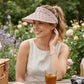 Sun Visor Hat Lightweight Breathable Wide Brim Open Top Summer Travel Beach Hat