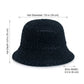 Straw Bucket Hat Lightweight Woven Sun Hat Packable Summer Beach Hat with Breathable Design