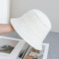 Straw Bucket Hat Lightweight Woven Sun Hat Packable Summer Beach Hat with Breathable Design