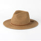 Wide Brim Straw Sun Hat Lightweight Breathable Summer Beach Hat Packable