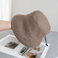 Cotton Bucket Hat Lightweight Sun Hat with Adjustable Drawstring Wide Brim