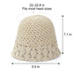 Crochet Bucket Hat Lightweight Breathable Summer Sun Hat Wide Brim Beach Hat
