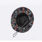 Wide Brim Outdoor Sun Hat Adjustable Chin Strap Breathable Lightweight Hiking Fishing Hat