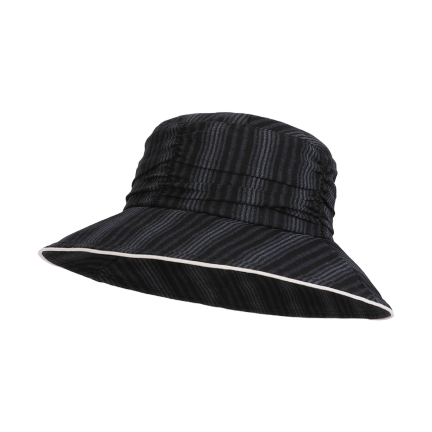 Lightweight Bucket Hat Wide Brim Sun Hat Breathable Mesh Lining Casual Summer Hat