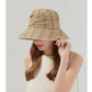 Lightweight Bucket Hat Wide Brim Sun Hat Breathable Mesh Lining Casual Summer Hat
