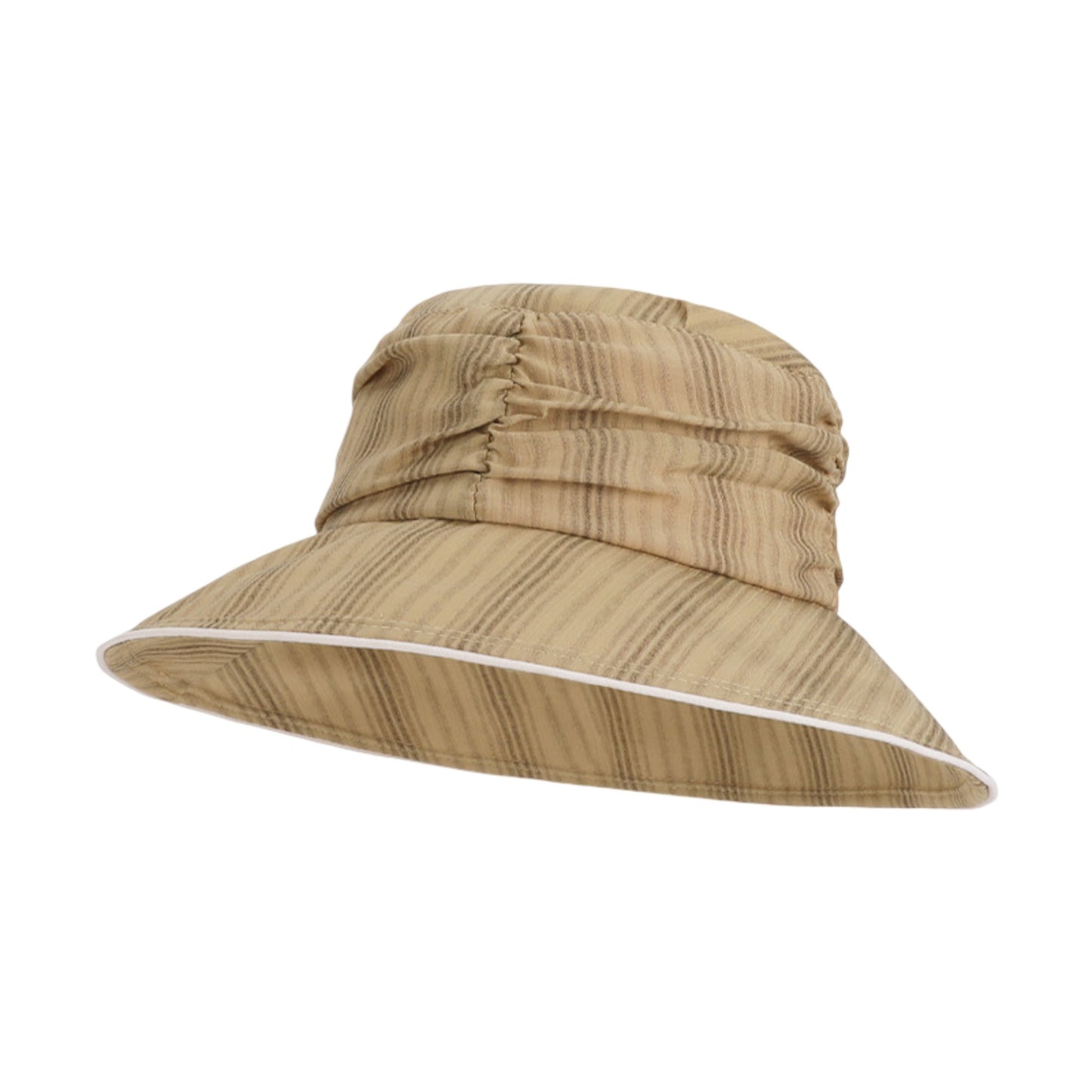 Lightweight Bucket Hat Wide Brim Sun Hat Breathable Mesh Lining Casual Summer Hat