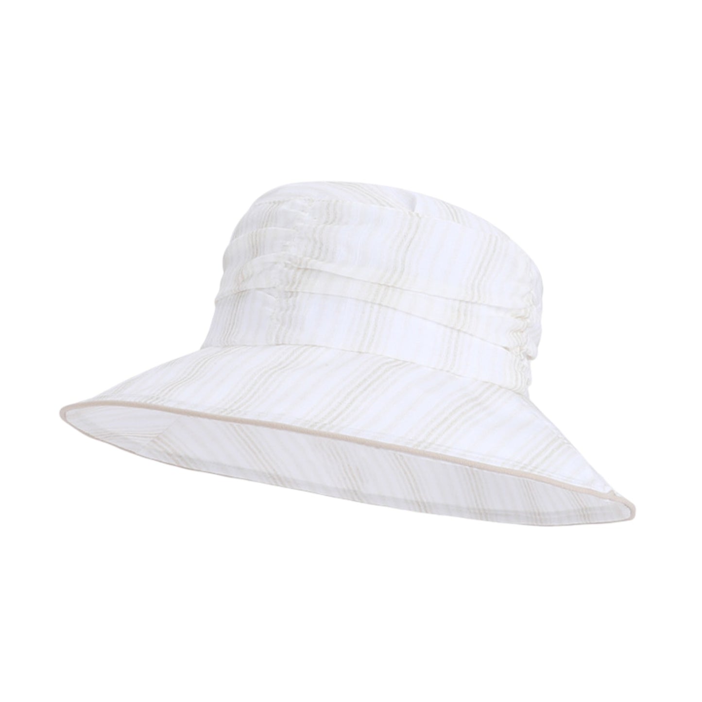 Lightweight Bucket Hat Wide Brim Sun Hat Breathable Mesh Lining Casual Summer Hat
