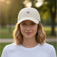 Cotton Baseball Cap Adjustable Strap Lightweight Embroidered Casual Everyday Hat