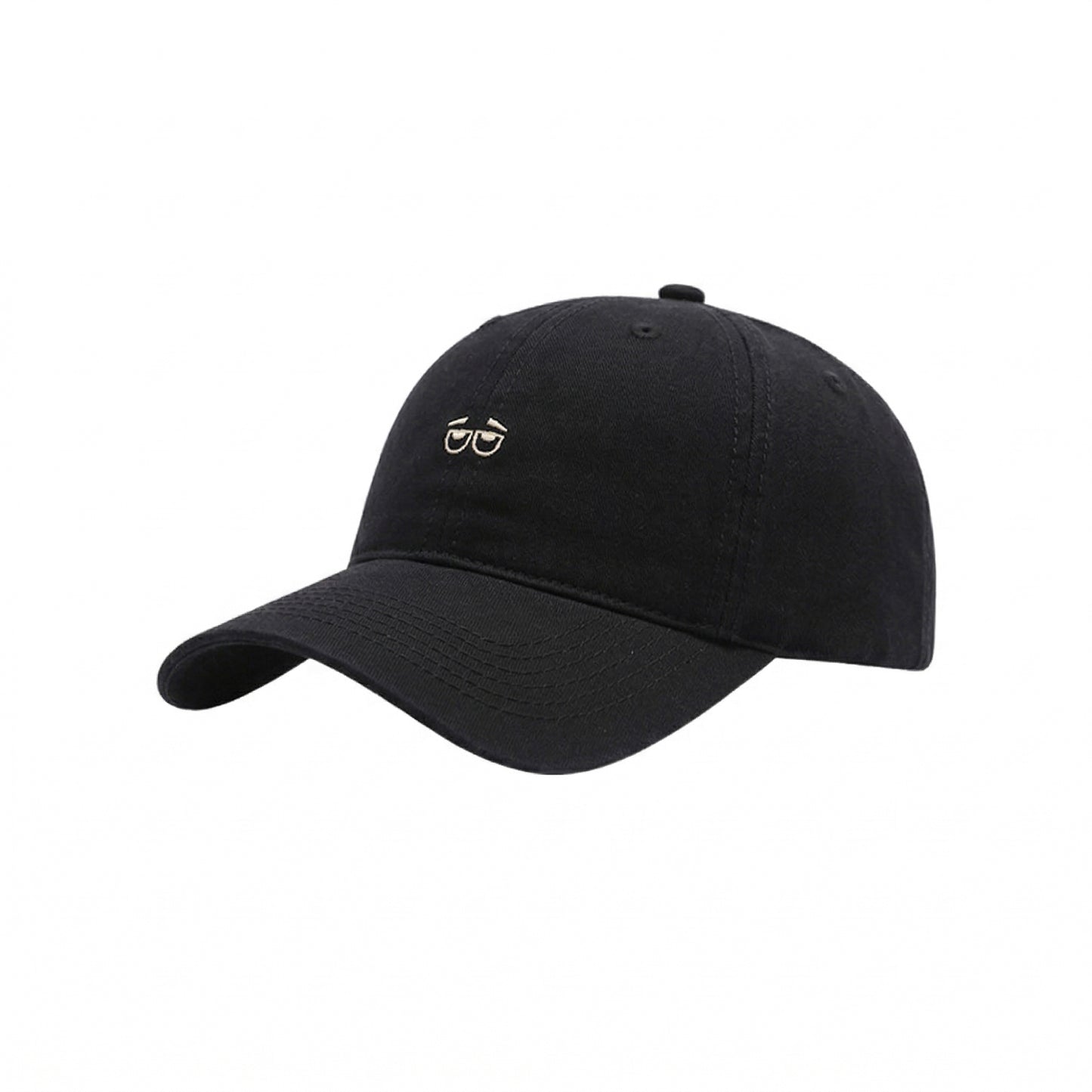 Cotton Baseball Cap Adjustable Strap Lightweight Embroidered Casual Everyday Hat