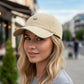 Cotton Baseball Cap Adjustable Strap Lightweight Embroidered Casual Everyday Hat