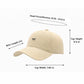 Cotton Baseball Cap Adjustable Strap Lightweight Embroidered Casual Everyday Hat
