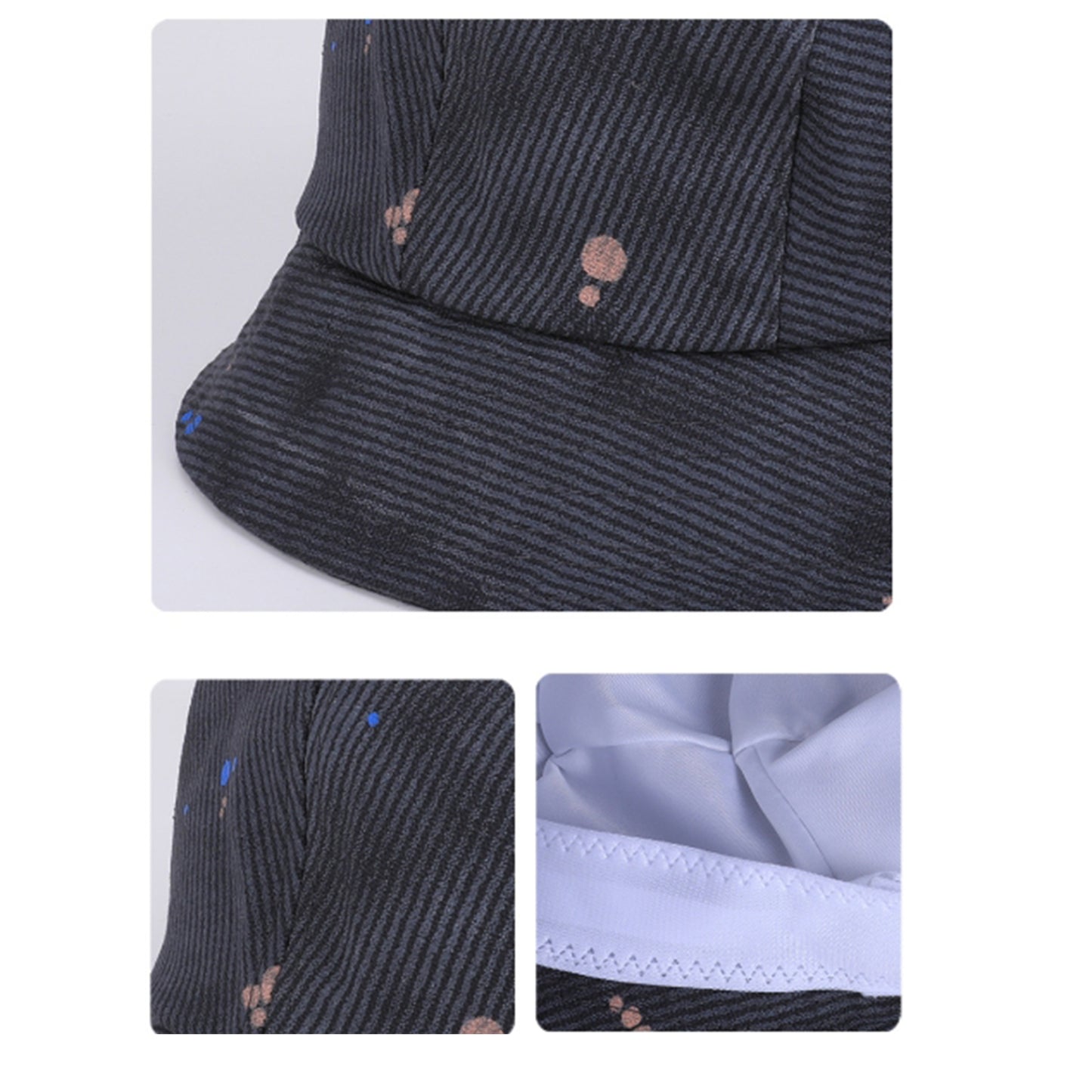 Bucket Hat Soft Structured Brim Casual Sun Hat Lightweight Packable Hat