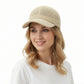 Women Straw Baseball Cap Lightweight Breathable Sun Hat Casual Summer Visor Hat