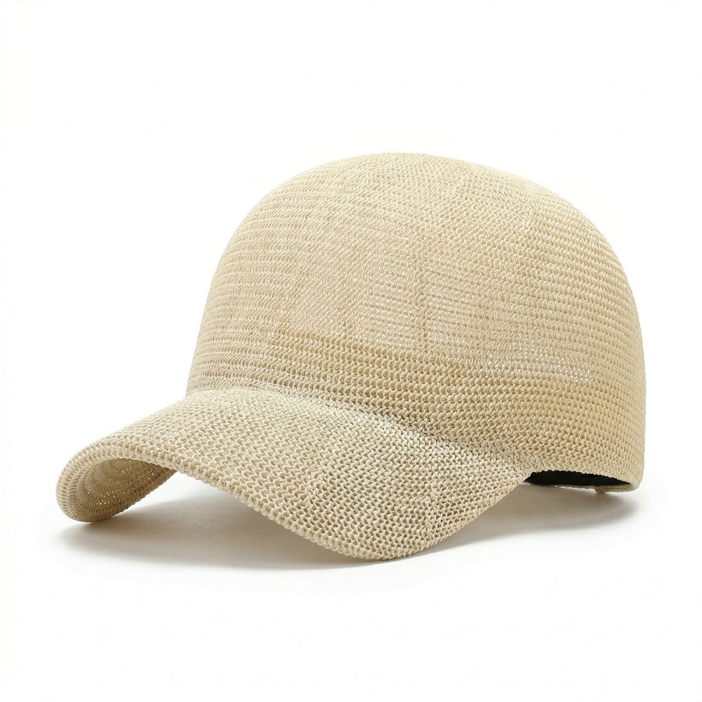 Women Straw Baseball Cap Lightweight Breathable Sun Hat Casual Summer Visor Hat